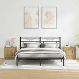 Bedside Cabinet 2 pcs Artisan Oak 44 x 34.5 x 45 cm 869577