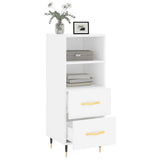 Sideboard White 34.5x34x90 cm Engineered Wood 828644
