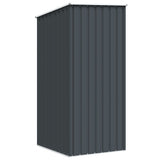 Garden Shed Anthracite Galvanised Steel Medium 46291
