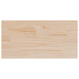 Table Tops 2 pcs 80x40x2.5 cm Rectangular Solid Wood Pine 847428
