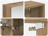 Bathroom Cabinet Set 3 pcs 140 x 14.5 x 70 cm Engineered wood 3403783