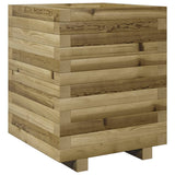 Garden Planter 40x40x49.5 cm Impregnated Wood Pine 3282513