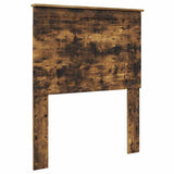 Headboard with Headboard Smoked Oak 80 cm Engineered wood 887819
