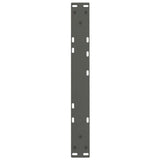 Coffee Table Legs V-Shape 2 pcs Anthracite 50x cm Steel 4012610