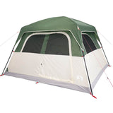 Family Tent Cabin 6-Person Green Waterproof 94545