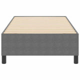 Platform Bed Frame Light Grey 90 x 200 cm Fabric 3337387