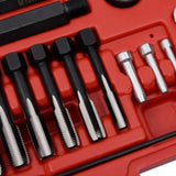 33 Piece Glow Plug Thread Repair Tool Set M8 M10 M12 210507