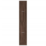 Apothecary Cabinet Brown Oak 30x41x174.5 cm Engineered Wood 3309633