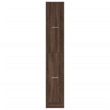 Apothecary Cabinet Brown Oak 30x41x174,5 cm Engineered Wood 3309633