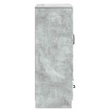 Sideboard Concrete Grey 66 x 34.5 x 92 cm Engineered Wood 895818