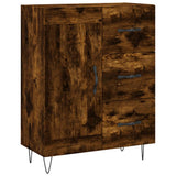 Sideboard Smoked Oak 69.5x34x90 cm Engineered Wood 830257