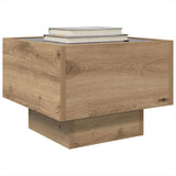 Coffee Table Artisan Oak 40 x 40 x 30 cm Engineered wood 3394555