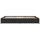 Bed Frame without Mattress Black 120x190 cm Small Double 3279862