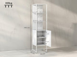 Bathroom Storage Cabinet-White 37337130