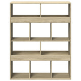 Room Divider Sonoma Oak 100x33x125.5 cm Engineered Wood 3309521