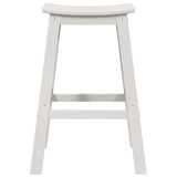 Garden Bar Set 6 pcs White HDPE 3335807