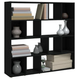 Book Cabinet/Room Divider Black 105x24x102 cm 823246