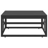 Outdoor Furniture Black 70 x 70 x32 cm Metal 42008028