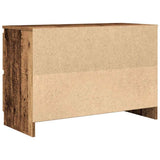 TV Cabinet Old Wood 80x35x54 cm Engineered Wood 861794