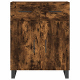 Highboard Smoked Oak 69.5x34x180 cm Engineered Wood 3198174