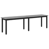 Bench Grey Sonoma 160 x 35 x 45 cm Engineered Wood 892605