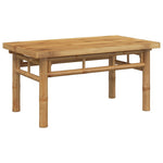 ZNTS Coffee Table 70x40x35 cm Bamboo 366468