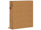 CD Cabinet Oak Wood 65 x 23.5 x 97.5 cm Engineered Wood 8012686
