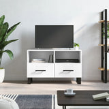 TV Cabinet White 80x36x50 cm Engineered Wood 828996