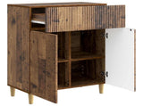 Sideboard Old Wood 66 x 34.5 x 90 cm Engineered Wood 894643
