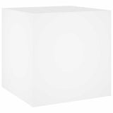 Hallway Furniture Set White Engineered Wood 3082062
