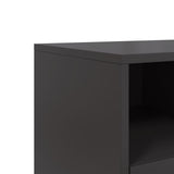 TV Cabinet Black 68x39x43.5 cm Steel 846698
