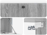 Wall-Mounted TV Cabinet 98 x 31 x 30 cm Grey Sonoma 899241