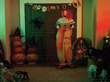 Halloween Scary Clown SPOOKA Yellow and Blue 126.5 x 180 cm 42048673