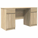 Desk with Drawer Sonoma oak 140 x 49 x 76 cm Engineered wood 3328509