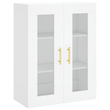 Wall Mounted Cabinets 2 pcs White Engineered Wood 3197929