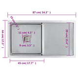 Handmade Kitchen Sink Stainless Steel 145080