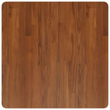 Square Table Top Dark Brown 70x70x2.5cm Treated Solid Wood Oak 343045