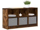 Sideboard with Drawer Smoked Oak 73.5 x 22.5 x 53.5 cm 8000504