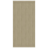 Sideboard Sonoma Oak 88x30x65 cm Engineered Wood 800687