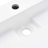 144063 Wash Basin 50x38x13 cm Mineral Cast/Marble Cast White