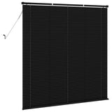 Venetian Blind Black 150 x 140 cm 25 mm PVC 42003742