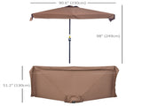Wall Mounted Umbrella 79674826