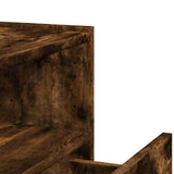 Wall-mounted Bedside Cabinets 2 pcs Smoked Oak 45x30x35 cm 848320