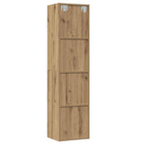 Book Cabinet/TV Cabinet Old Wood 36x30x143cm Engineered Wood 855812