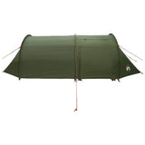 Tunnel Tent Olive Green 410 x 175 x 105 cm Polyester and Steel 42029024