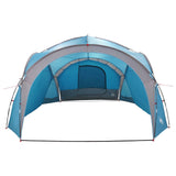 Side Tent with Roof Blue 410 x 410 x 250 cm Polyester and Steel 42028682