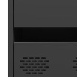 Highboard Black 68x39x101.5 cm Steel 851220