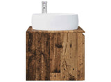 Wall-Mounted Sink Vanity Old Wood 49.5 x 44.5 x 66 cm 890460
