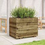 ZNTS Garden Planter 90x60x72 cm Impregnated Wood Pine 3282648