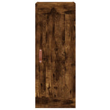 Highboard Smoked Oak 34.5x34x180 cm Engineered Wood 3200238